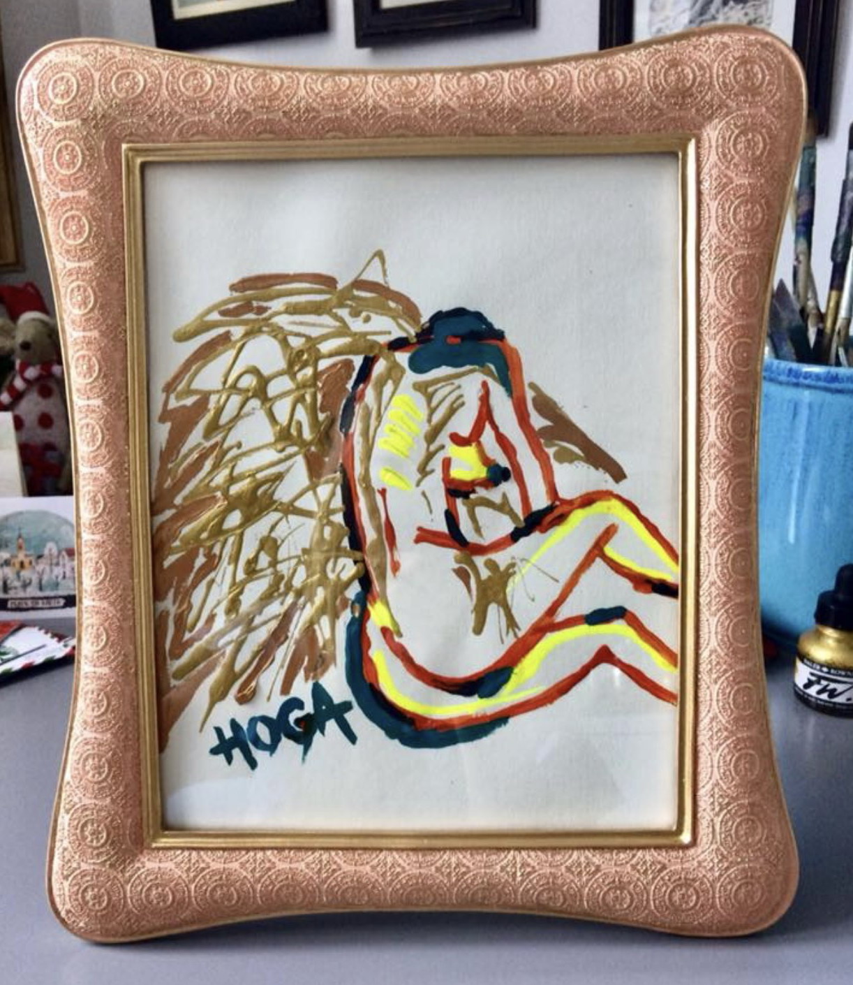 Thinking Angel II with AZZURO frame